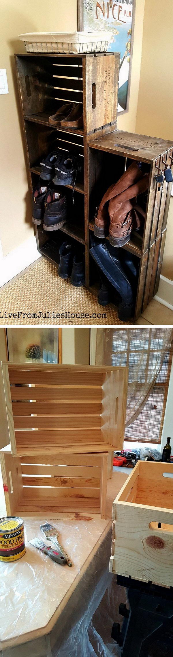 20 Creative Shoe Storage Ideas